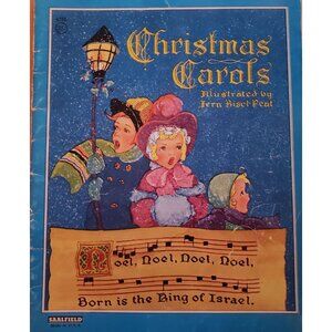 Christmas Carols Book Illustrated By Fern Bisel Peat Vintage Song Book from Saal
